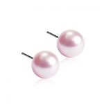 orecchini con perle piccole rosa della collezione Callisto di Blomdahl