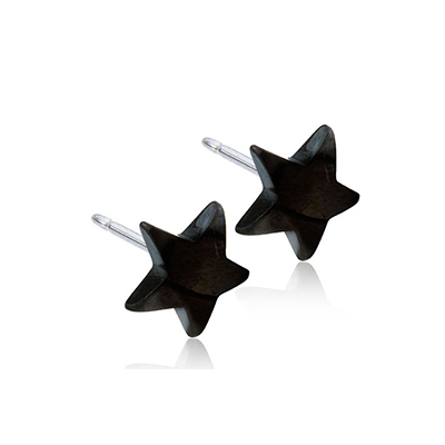 punto luce a forma di stella nera della collezione Ermione di Blomdahl